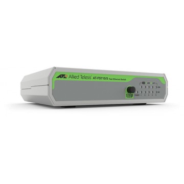 Allied Telesis FS710/5 Non gestito Fast Ethernet (10/100) Verde, Grigio