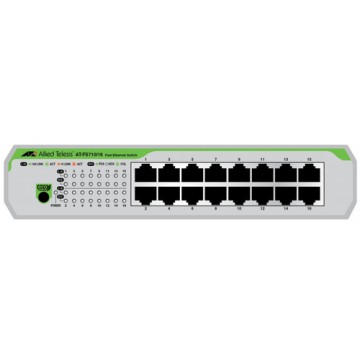 Allied Telesis AT-FS710/16-50 Non gestito Fast Ethernet (10/100) Verde, Grigio 1U