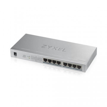 Zyxel GS1008HP Non gestito Gigabit Ethernet (10/100/1000) Grigio Supporto Power over Ethernet (PoE)