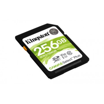 Kingston Technology Canvas Select Plus memoria flash 256 GB SDXC Classe 10 UHS-I