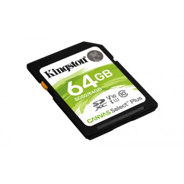 Kingston Technology Canvas Select Plus memoria flash 64 GB SDXC Classe 10 UHS-I