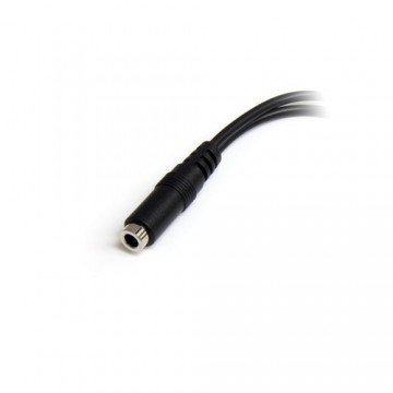 StarTech.com Adattatore splitter cuffie a 4 pin da 3,5 mm a 2x 3,5 mm a 3 pin - F/M