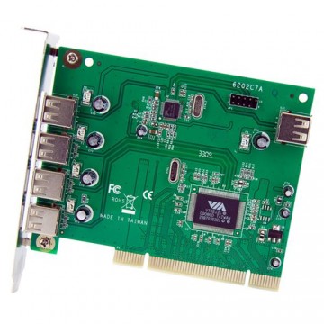 StarTech.com Scheda Pci con 7 porte USB 2.0 ad alta velocità