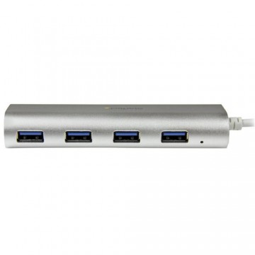 StarTech.com Hub USB 3.0 a 4 porte compatto e portatile con cavo integrato