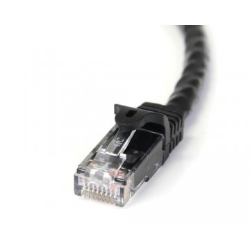 StarTech.com Cavo patch antigroviglio UTP RJ45 Gigabit Cat6 nero 1 m - Cavo patch 1 m