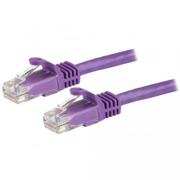 StarTech.com Cavo di Rete Viola Cat6 UTP Ethernet Gigabit RJ45 Antigroviglio - 1m