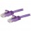 StarTech.com Cavo di Rete Viola Cat6 UTP Ethernet Gigabit RJ45 Antigroviglio - 1m