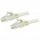 StarTech.com Cavo di Rete Bianco Cat6 UTP Ethernet Gigabit RJ45 Antigroviglio - 50cm