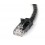 StarTech.com Cavo patch antigroviglio UTP RJ45 Gigabit Cat6 nero 5m - Cavo patch 5 m