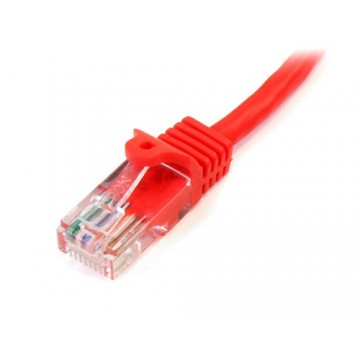 StarTech.com Cavo di rete CAT 5e - Cavo Patch Ethernet RJ45 UTP Rosso da 1m antigroviglio
