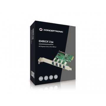 Conceptronic EMRICK02G scheda di interfaccia e adattatore USB 3.0 Interno