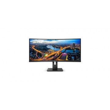 Philips B Line 345B1C/00 monitor piatto per PC 86,4 cm (34") 3440 x 1440 Pixel WQHD LCD Curvo Opaco Nero