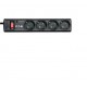 Eaton PS4D protezione da sovraccarico 4 presa(e) AC 220 - 250 V Nero