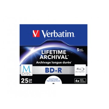 Verbatim M-Disc 4x BD-R 25 GB 5 pezzo(i)