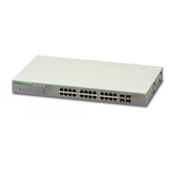Allied Telesis GS950/28PS Gestito Gigabit Ethernet (10/100/1000) Grigio Supporto Power over Ethernet (PoE)