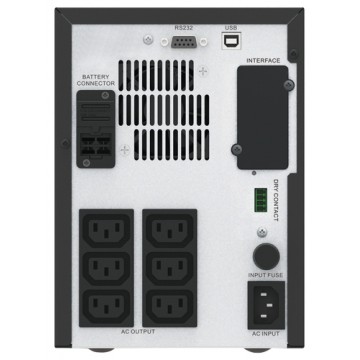 APC Easy UPS SMV gruppo di continuità (UPS) A linea interattiva 1500 VA 1050 W 6 presa(e) AC