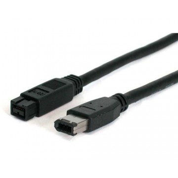 StarTech.com 6 ft 1394b Firewire Cable 9-6 Pin M-M Nero 1,8 m