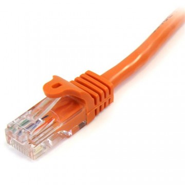 StarTech.com Cavo di rete CAT 5e - Cavo Patch Ethernet RJ45 UTP Arancio da 1m antigroviglio