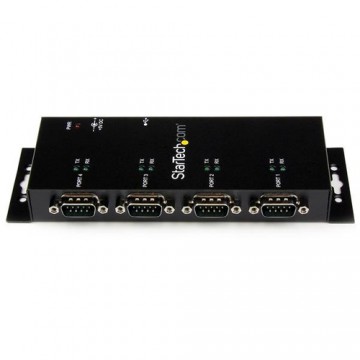 StarTech.com Hub adattatore seriale USB a DB9 RS232 4 porte – Guide DIN industriali DIN e montabile a parete