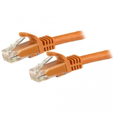 StarTech.com Cavo patch antigroviglio UTP RJ45 Cat6 Gigabit 3 m arancione - Cavo patch 3 m