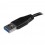 StarTech.com Cavo USB 3.0 Tipo A a Micro B slim - Connettore USB3.0 A a Micro B slim SuperSpeed M/M - 15cm