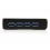 StarTech.com Hub a 4 porte USB 3.0 SuperSpeed, colore nero