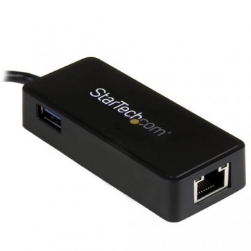 StarTech.com Adattatore di rete USB-C a RJ45 Gigabit Ethernet con porta USB-A supplementare - USB 3.1 Gen 1 - (5 Gb/s)