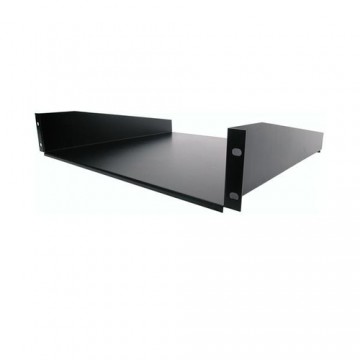 StarTech.com Ripiano universale standard per armadio server a rack di colore nero