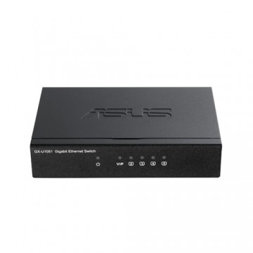 ASUS GX-U1051 Gestito Gigabit Ethernet (10/100/1000) Nero
