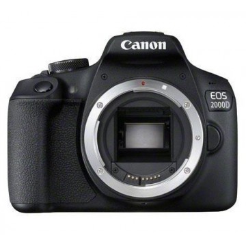 Canon EOS 2000D BK BODY EU26 Corpo della fotocamera SLR 24,1 MP CMOS 6000 x 4000 Pixel Nero