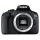 Canon EOS 2000D BK BODY EU26 Corpo della fotocamera SLR 24,1 MP CMOS 6000 x 4000 Pixel Nero