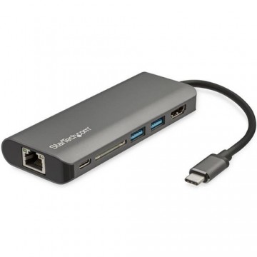 StarTech.com Adattatore USB-C Multiporta con HDMI - Lettore SD - 2xA 1xC - PD 3.0