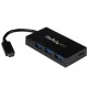 StarTech.com Hub portatile USB 3.1 Gen 1 a 4 porte - USB-C a 3 USB-A e 1 USB-C