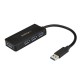 StarTech.com Hub USB 3.0 a 4 porte - Mini Hub USB con porta di ricarica - Include Adattatore di Alimentazione