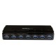 StarTech.com HUB USB 3.0 a 7 porte alimentato - Perno e concentratore USB 3.0 ultra veloce - Nero