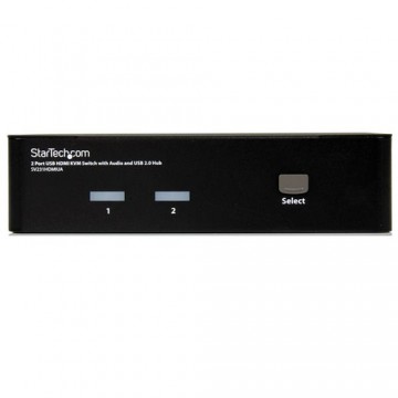 StarTech.com Switch KVM HDMI USB 2 porte, con audio e hub USB 2.0