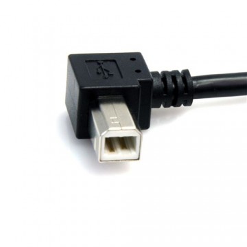 StarTech.com Cavo USB 2.0 angolare destro per Stampante tipo A / B maschio - maschio - Cavo USB2.0 A-B da 91cm - colore nero - M