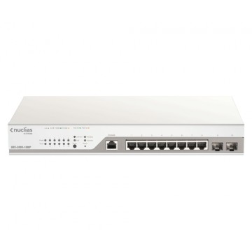 D-Link DBS-2000-10MP switch di rete Gestito Gigabit Ethernet (10/100/1000) Grigio Supporto Power over Ethernet (PoE)