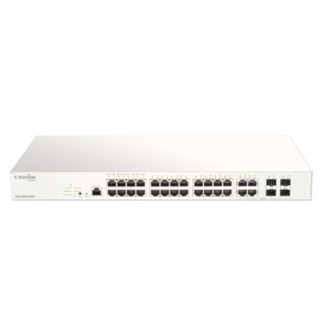 D-Link DBS-2000-28MP switch di rete Gestito Gigabit Ethernet (10/100/1000) Grigio