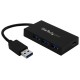 StarTech.com HB30A3A1CFB hub di interfaccia USB 3.2 Gen 1 (3.1 Gen 1) Type-A 5000 Mbit/s Nero