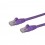 StarTech.com Cavo di Rete Viola Cat6 UTP Ethernet Gigabit RJ45 Antigroviglio - 50cm