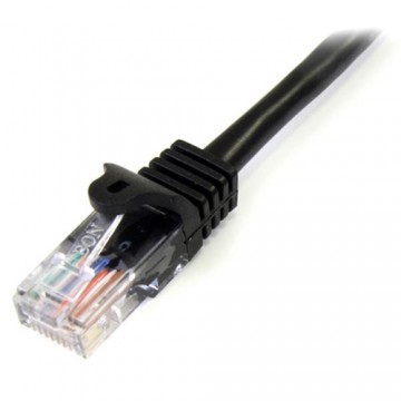 StarTech.com Cavo di rete CAT 5e - Cavo Patch Ethernet RJ45 UTP Nero da 1m antigroviglio