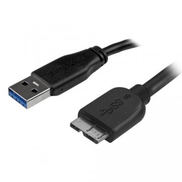 StarTech.com Cavo USB 3.0 Tipo A a Micro B slim - Connettore USB3.0 A a Micro B slim M/M - 2m