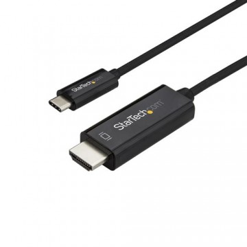 StarTech.com Cavo HDMI a USB-C da 1m - Cavetto USB 3.1 Tipo C a HDMI - 4k a 60Hz - Nero