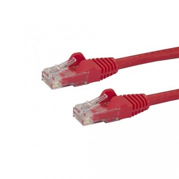 StarTech.com Cavo di Rete Rosso Cat6 UTP Ethernet Gigabit RJ45 Antigroviglio - 50cm