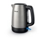 Philips Daily Collection Bollitore in metallo da 1,7 l con spia e coperchio a molla