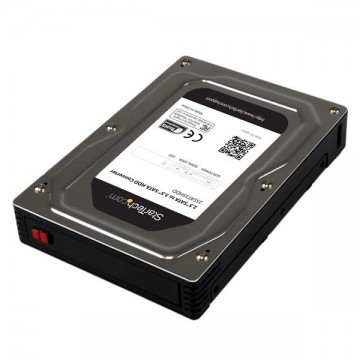 StarTech.com Box esterno adattatore per dischi rigidi SATA da 2,5” a 3,5" in alluminio con altezza massima SSD / HDD di 12,5 m