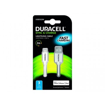 Duracell USB5022W Caricabatterie per dispositivi mobili Bianco