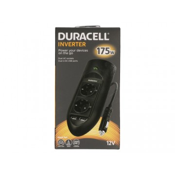 Duracell DRINV15-EU adattatore e invertitore Interno 175 W Nero