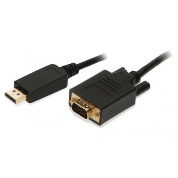 2-Power CAB0052A cavo e adattatore video 2 m HDMI tipo A (Standard) VGA (D-Sub) Nero